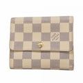 Louis Vuitton White Wallet (Tri-Fold) (Pre-Owned)