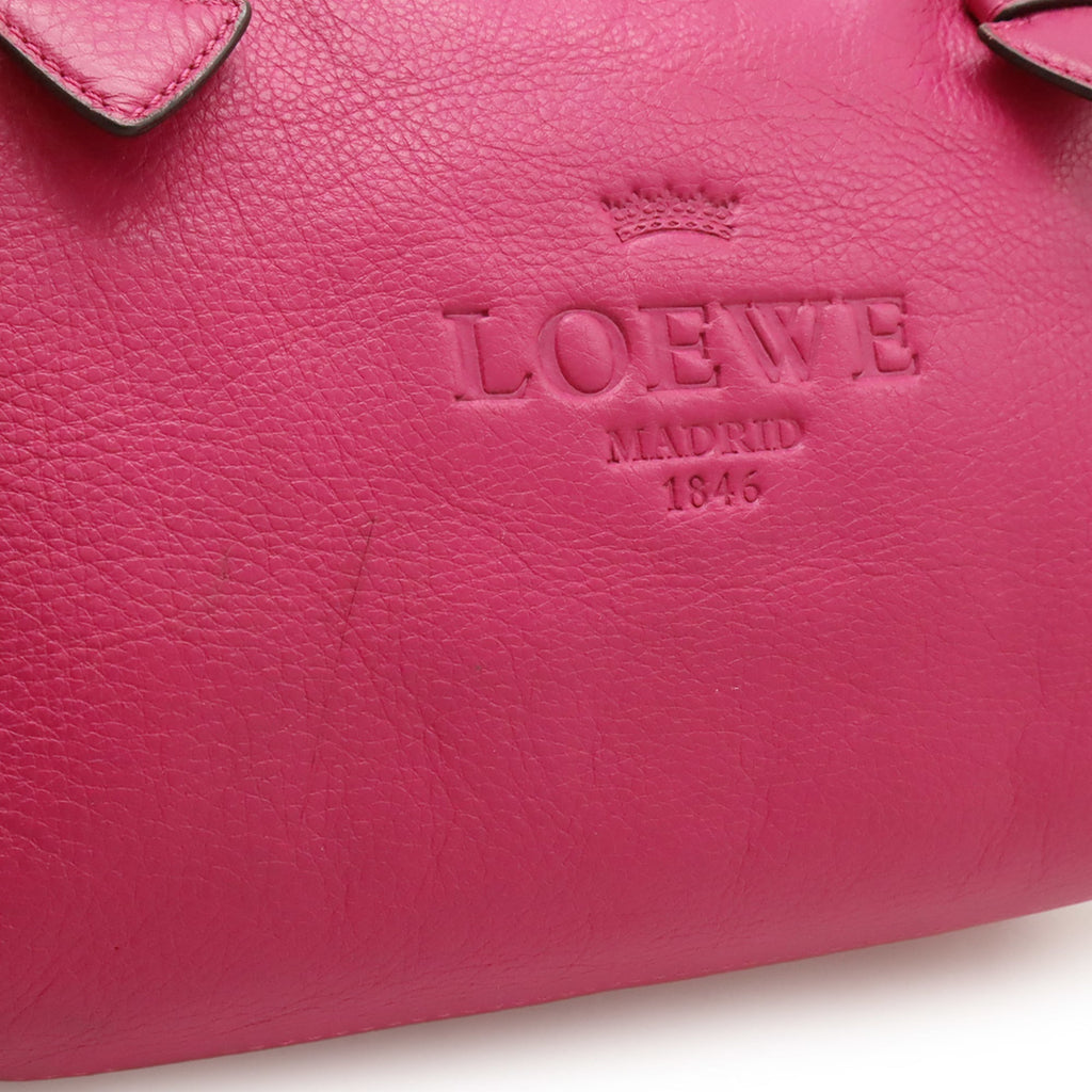 Loewe Pink Leather Handbag (Pre-Owned)