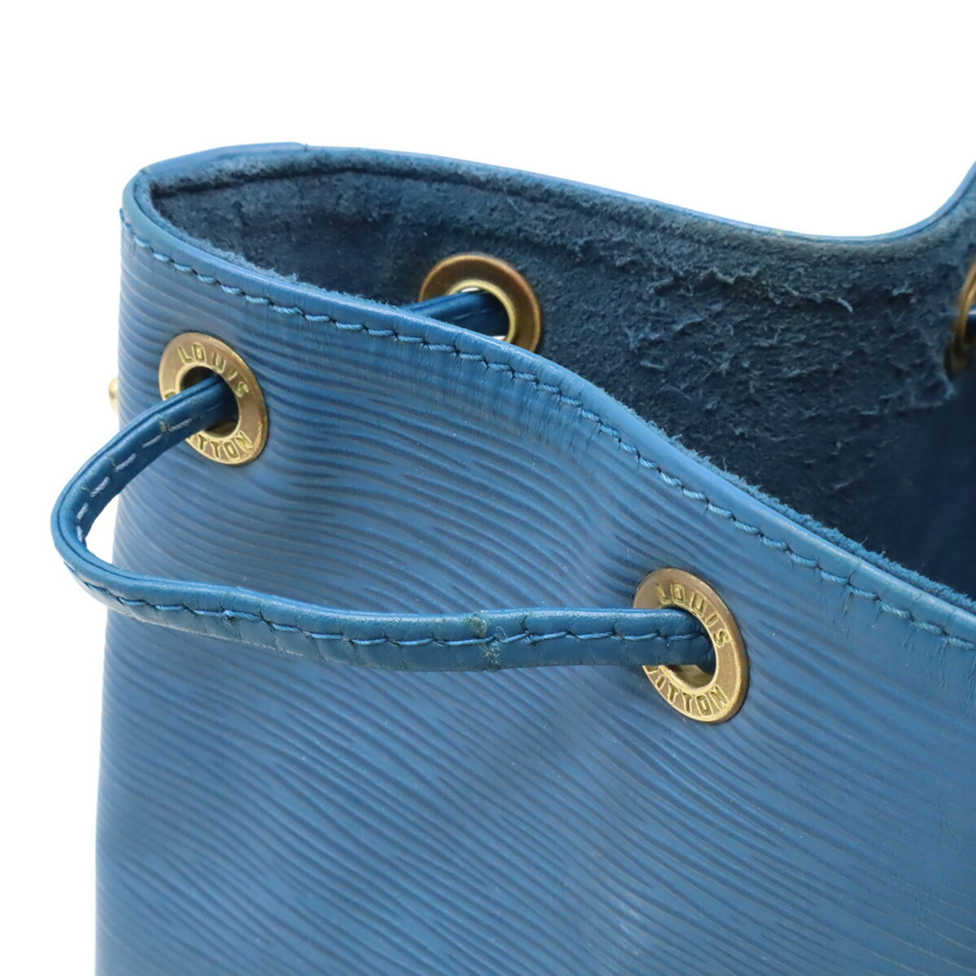 Louis Vuitton Blue Toledo Blue Epi Leather Shoulder Bag (Pre-Owned)