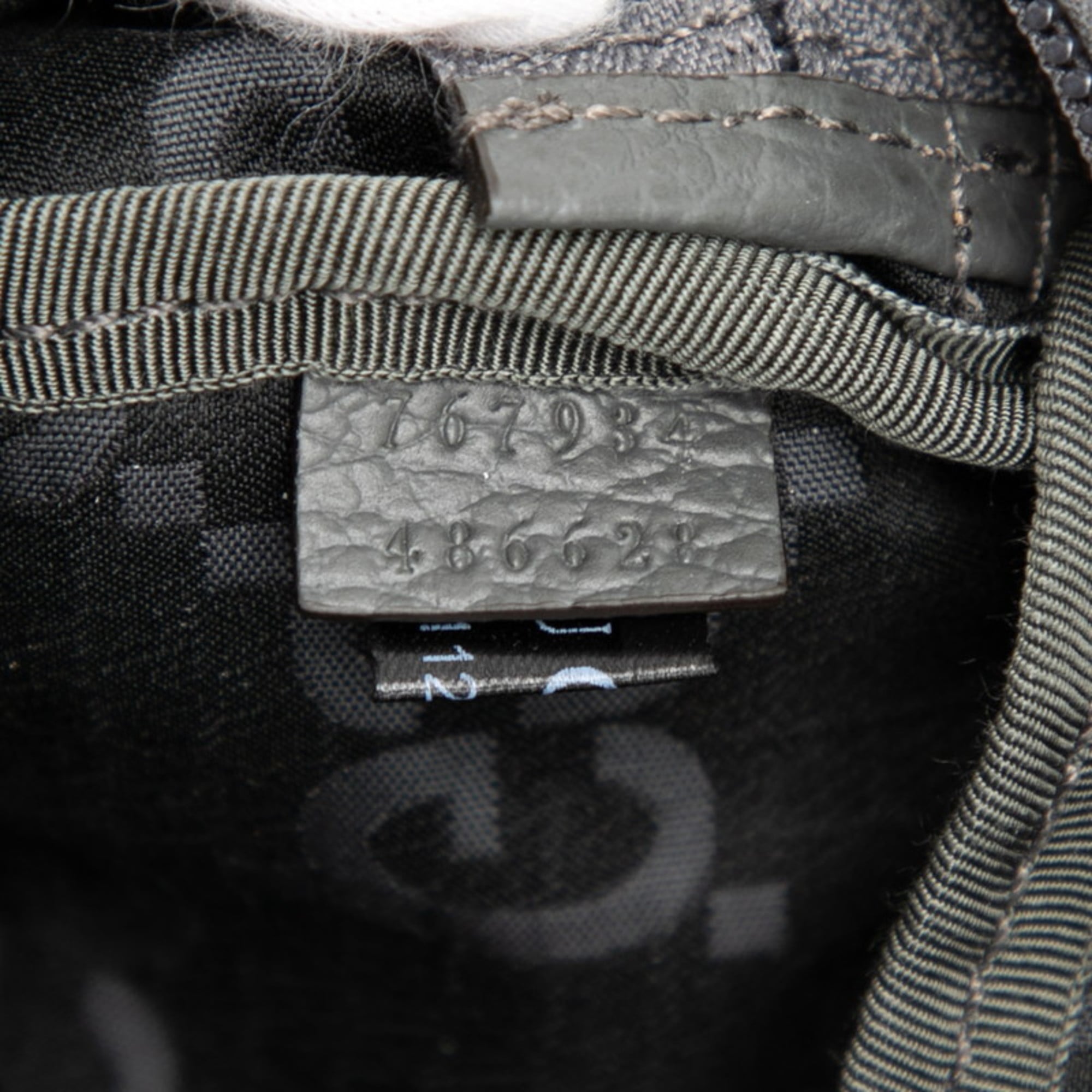 Gucci Gray Nylon Leather Fanny Pack (Pre-Owned)