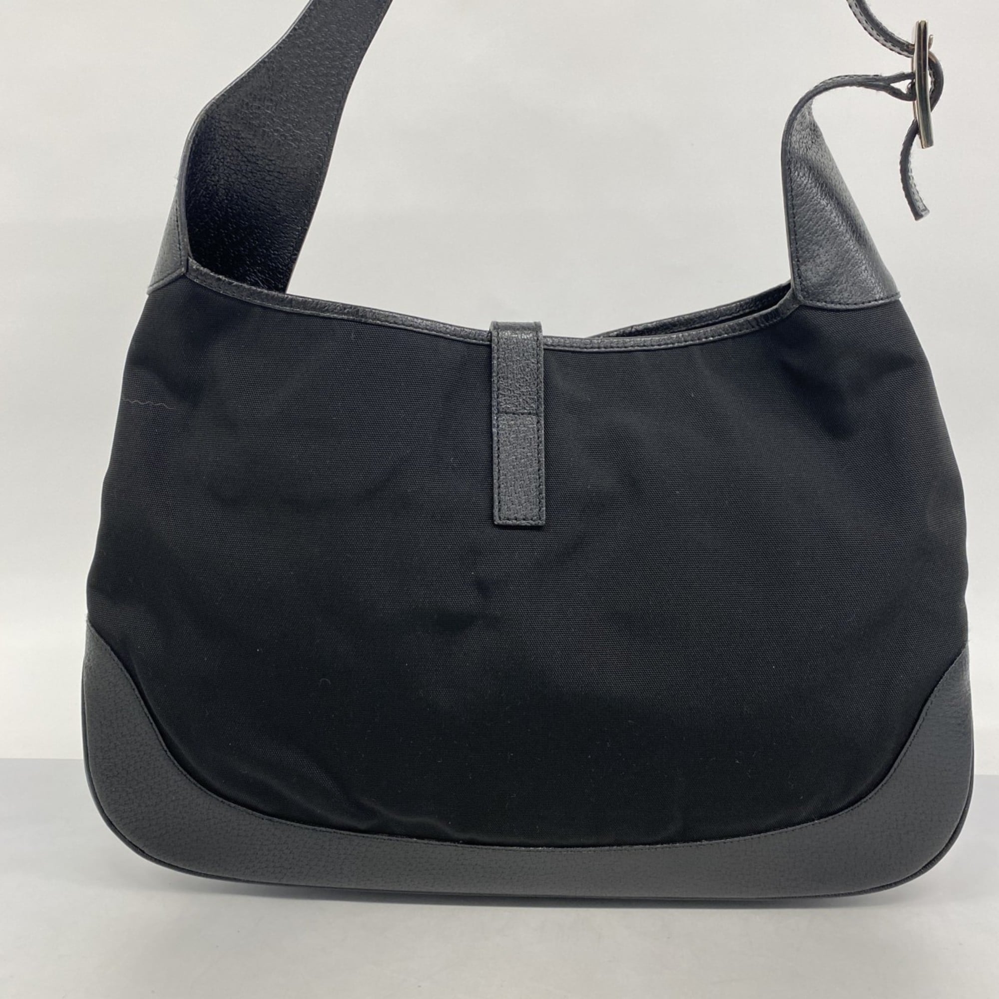 Gucci Black Nylon Canvas Handbag (Pre-Owned)