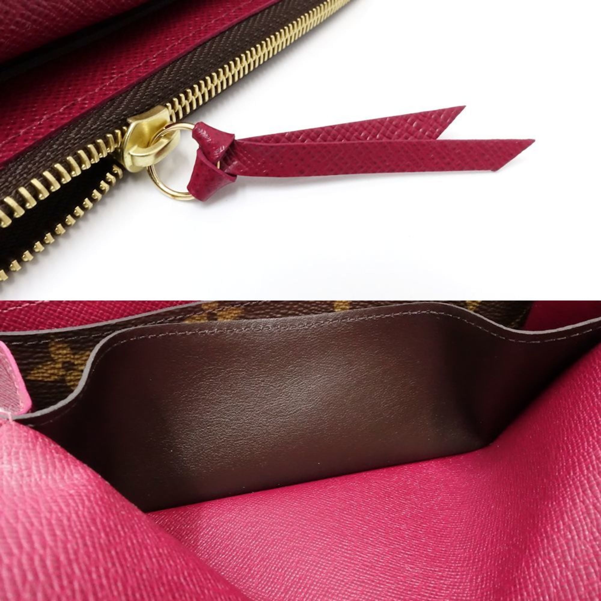 Louis Vuitton Monogram Brown Monogram Monogram Long Wallet (Bi-Fold) (Pre-Owned)