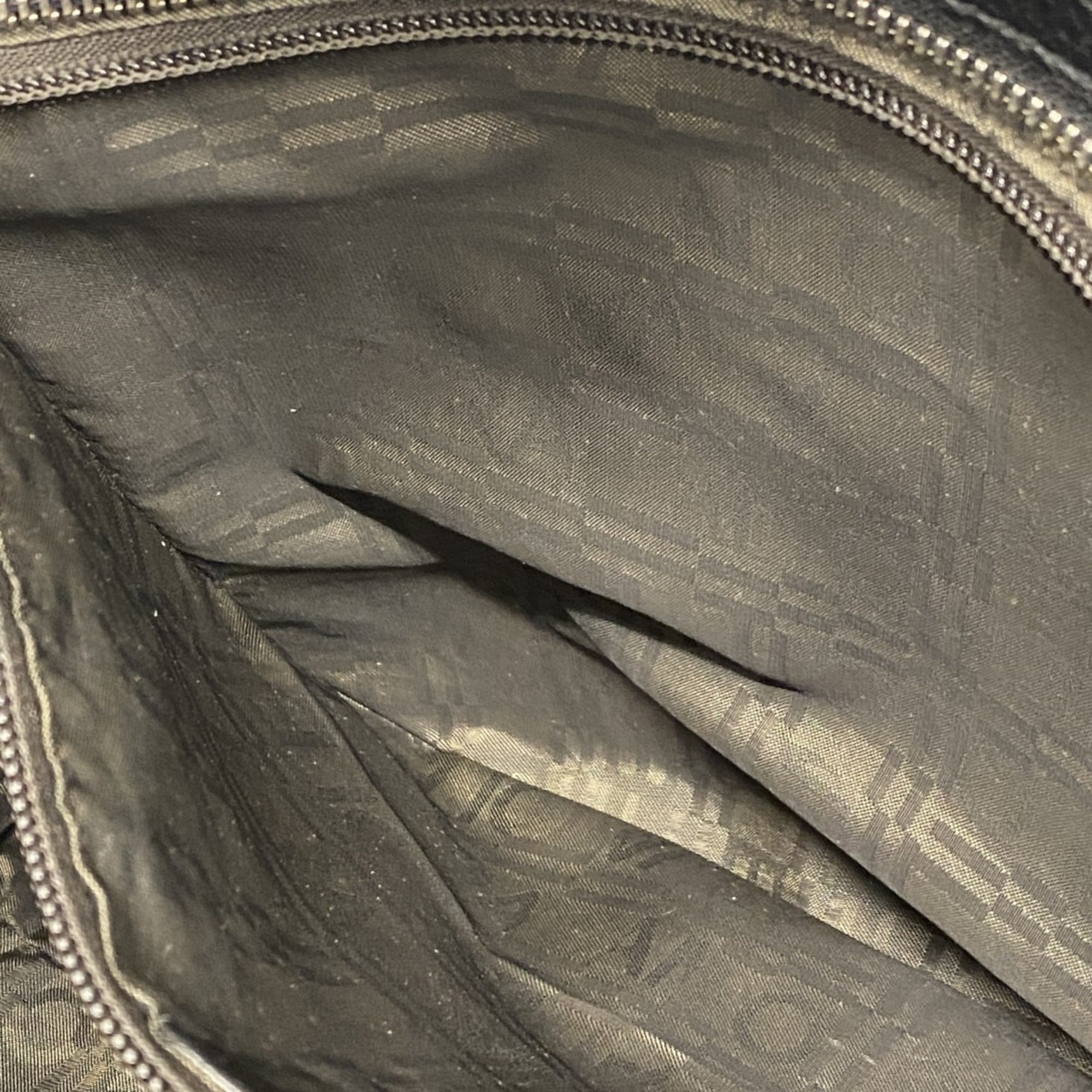 Salvatore Ferragamo Black Leather Handbag (Pre-Owned)