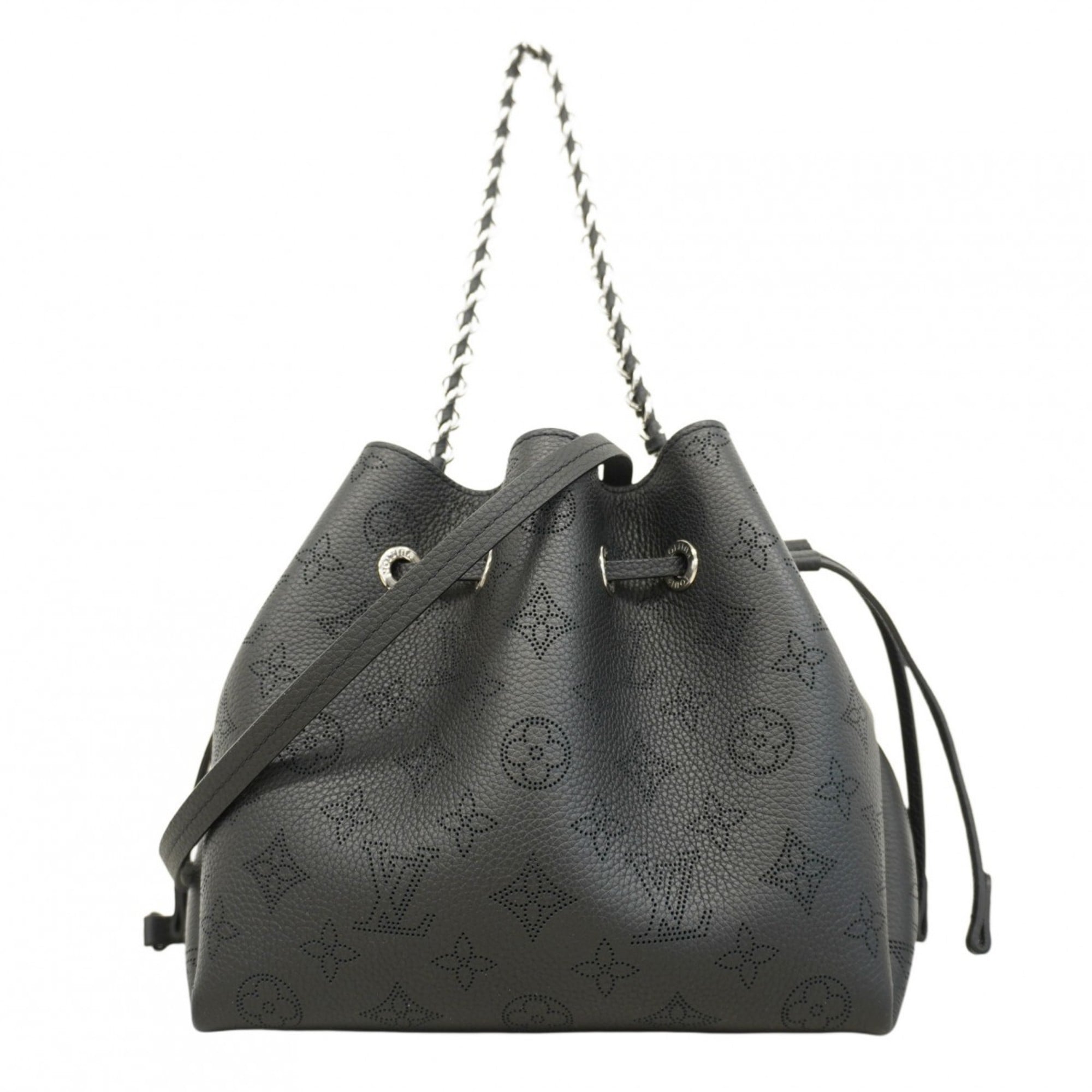 Louis Vuitton Noir Handbag (Pre-Owned)