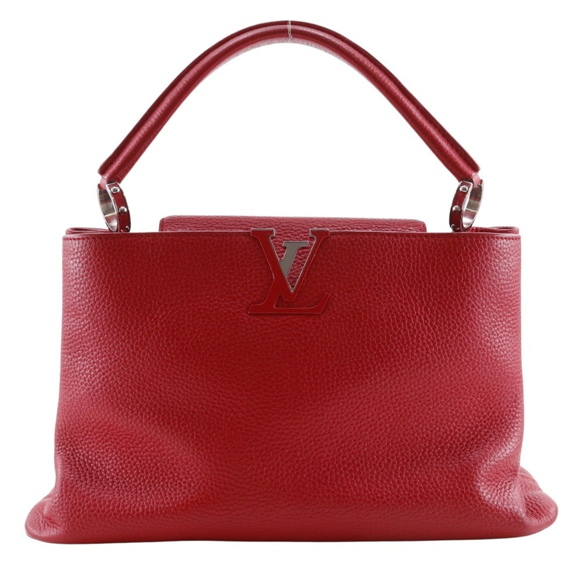 Louis Vuitton Red Color Handbag (Pre-Owned)