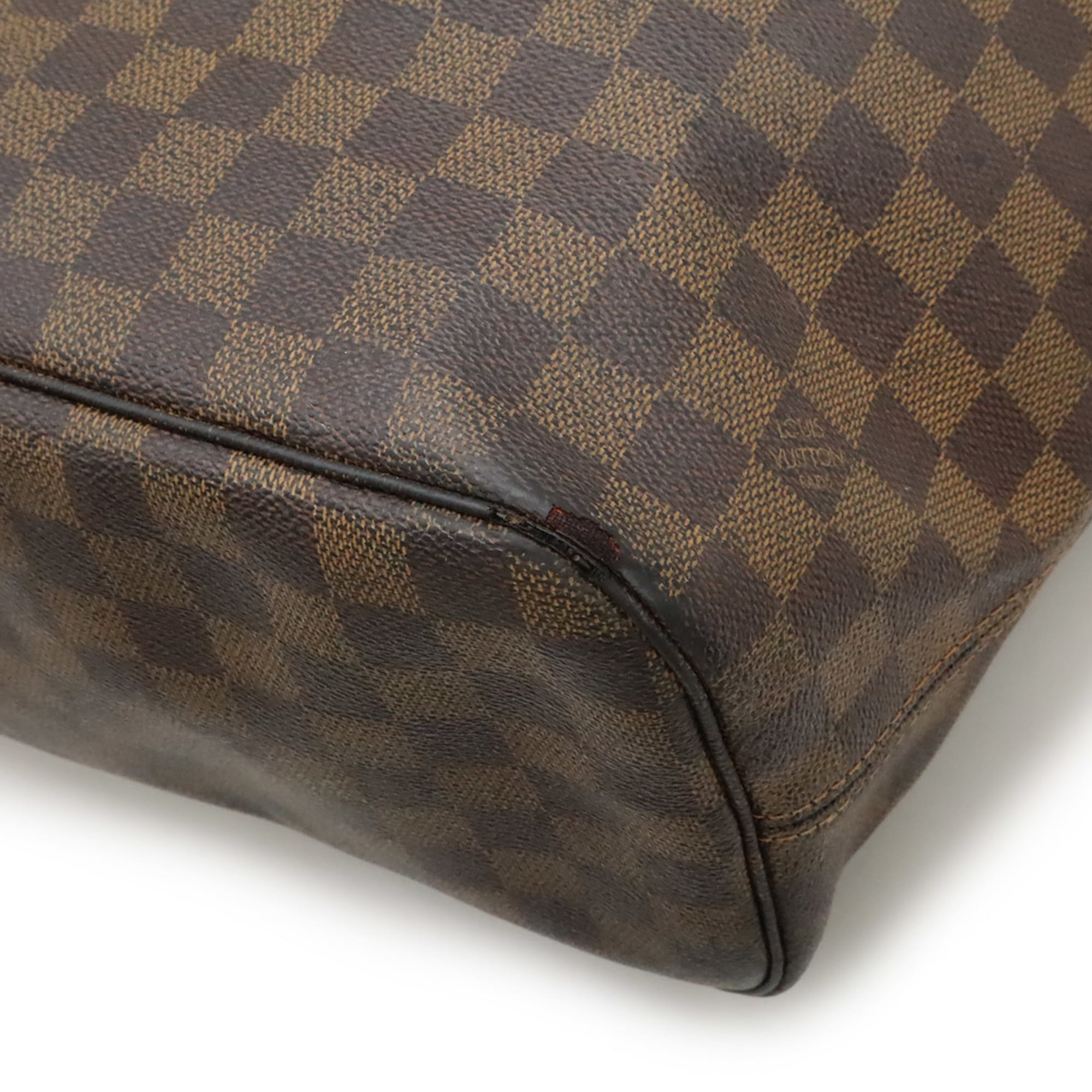 Louis Vuitton Brown Pvc Shoulder Bag Tote Bag (Pre-Owned)