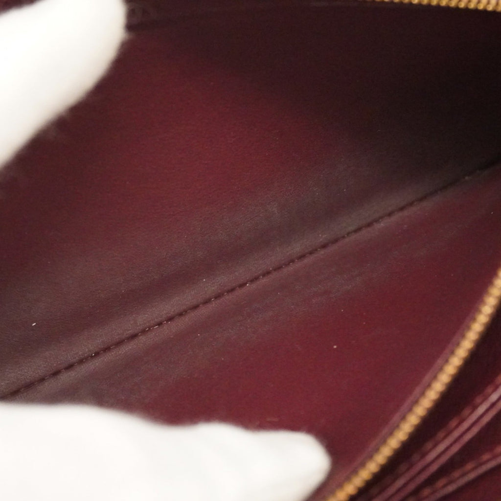 Louis Vuitton Ebene Rouge Long Wallet (Bi-Fold) (Pre-Owned)