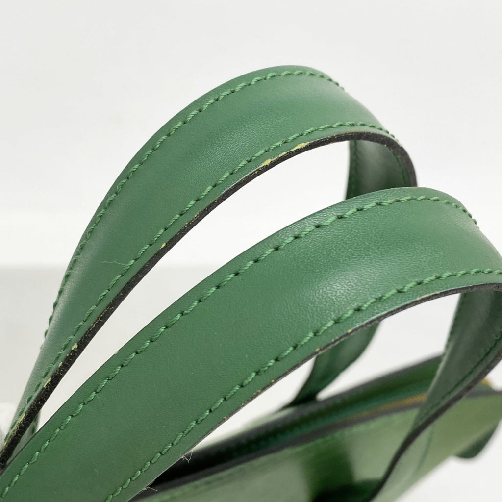 Louis Vuitton Borneo Green Handbag (Pre-Owned)
