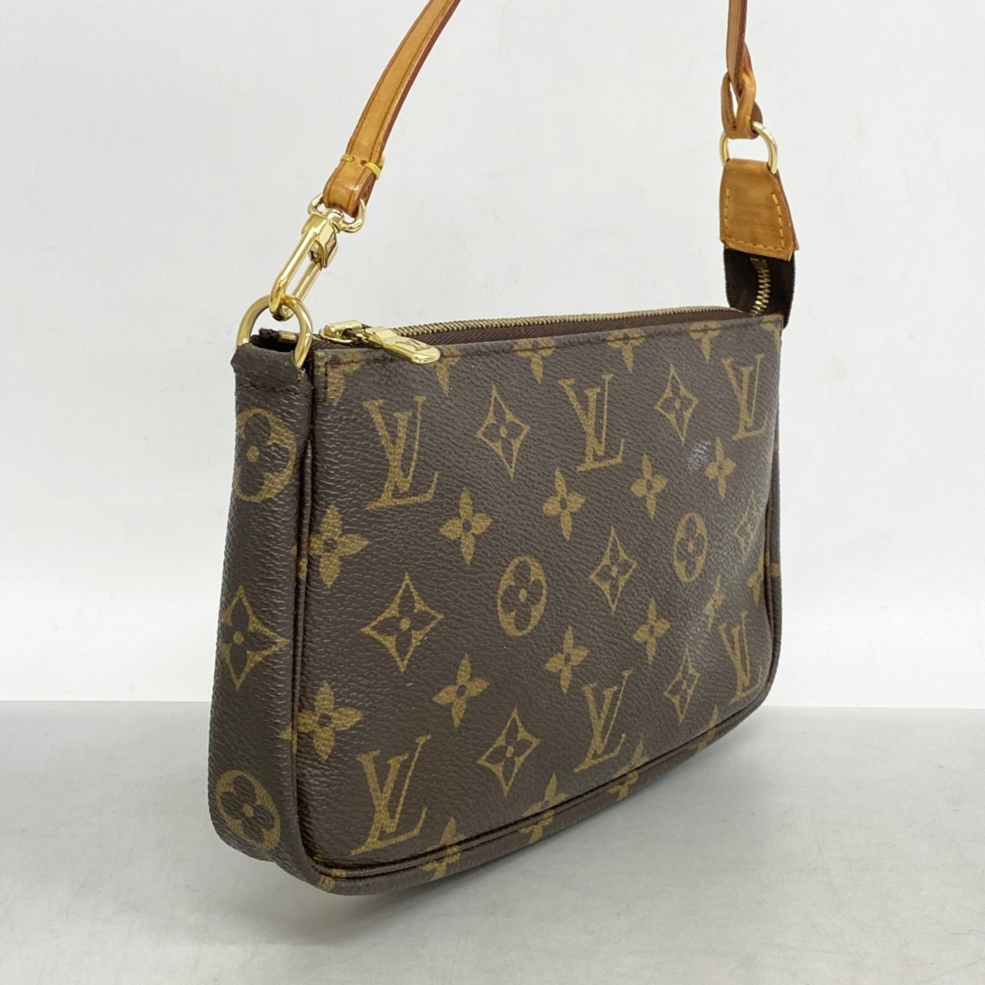 Louis Vuitton Brown Pouch (Pre-Owned)