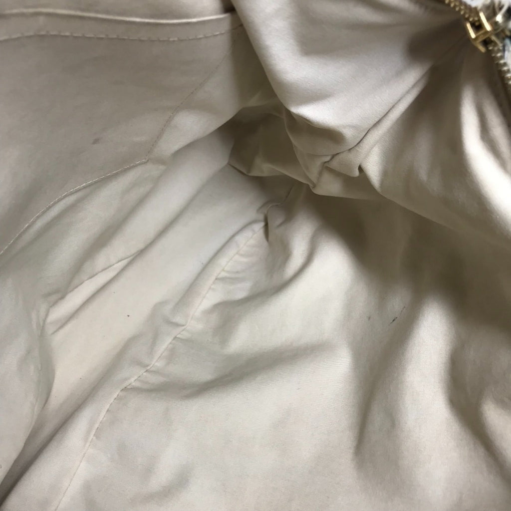 Louis Vuitton Monogram Mini Lin Beige White Monogram Mini Lin Handbag Tote Bag (Pre-Owned)