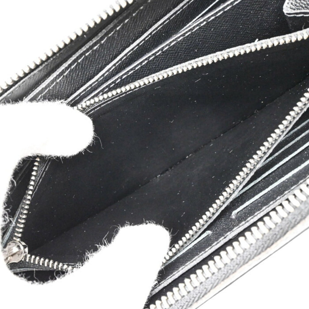 Louis Vuitton Black Monogram Eclipse Taiga Leather Long Wallet (Bi-Fold) (Pre-Owned)