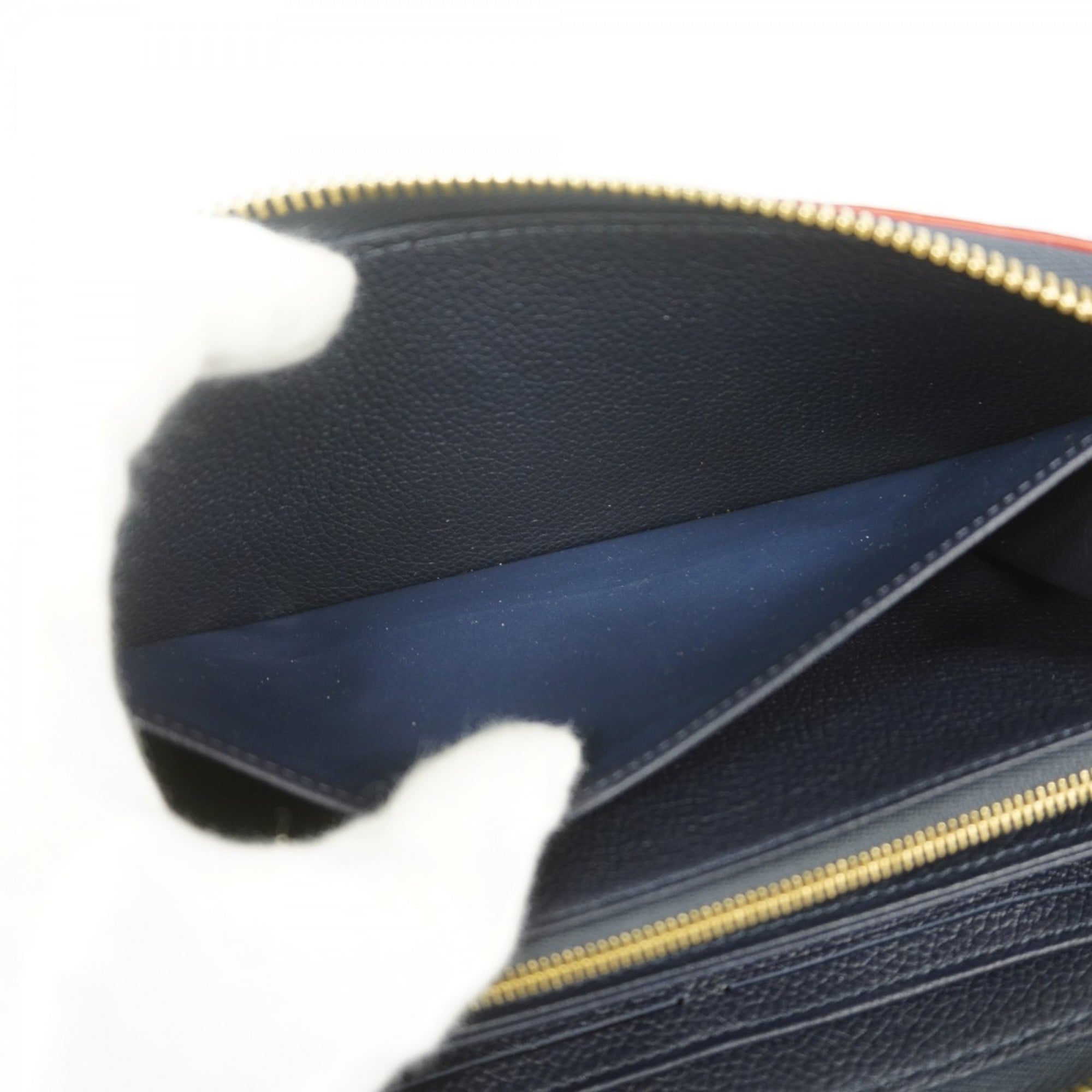 Louis Vuitton Marine Rouge Long Wallet (Bi-Fold) (Pre-Owned)