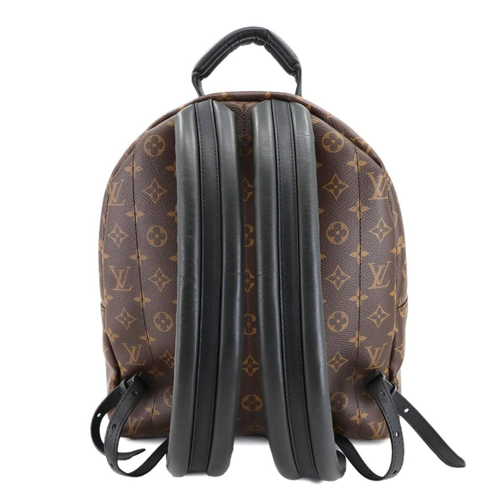 Louis Vuitton Brown Monogram Noir Monogram Leather Backpack (Pre-Owned)