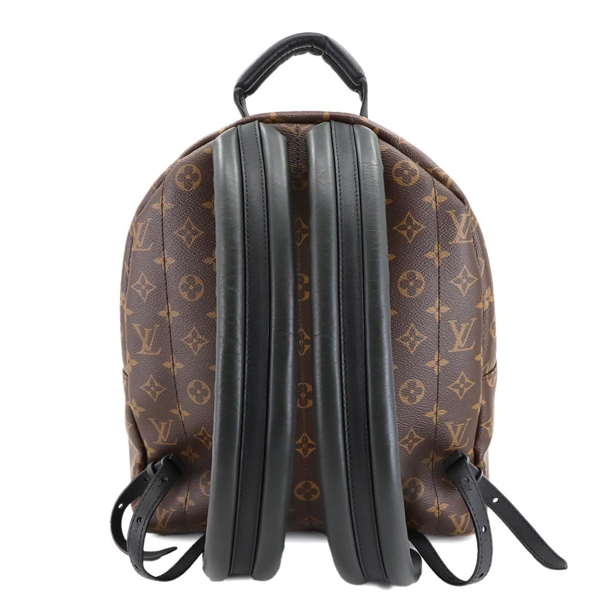 Louis Vuitton Brown Monogram Noir Monogram Leather Backpack (Pre-Owned)