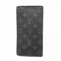 Louis Vuitton Black Long Wallet (Bi-Fold) (Pre-Owned)