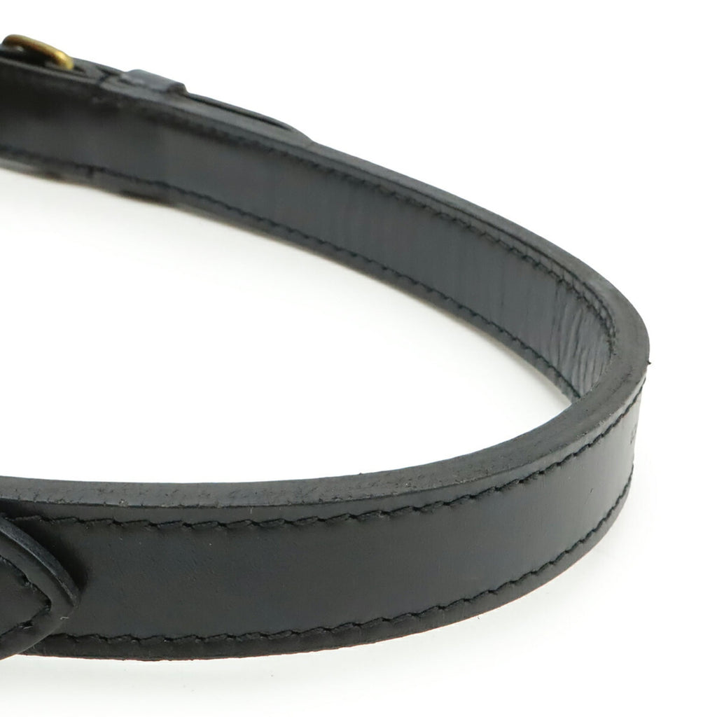 Louis Vuitton Black Noir Epi Leather Shoulder Bag (Pre-Owned)