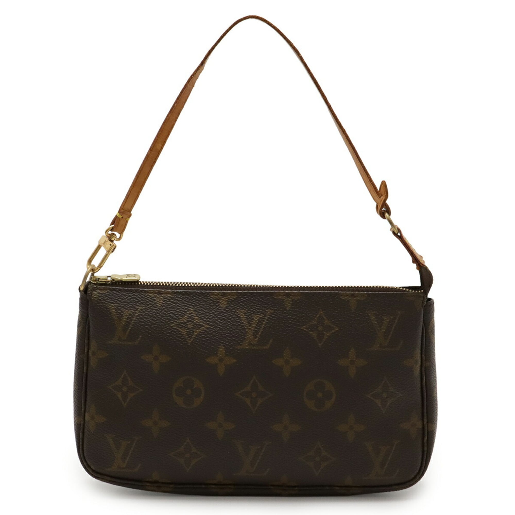 Louis Vuitton Monogram Brown Monogram Handbag Pochette (Pre-Owned)