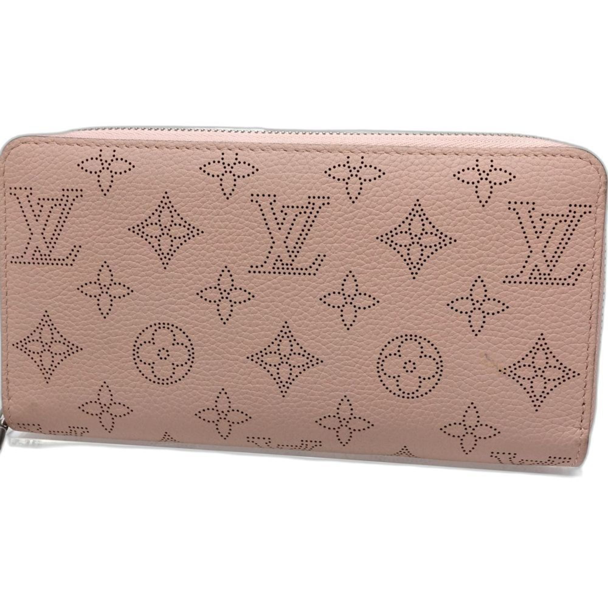Louis Vuitton Monogram Magnolia Mahina Leather Long Wallet (Bi-Fold) (Pre-Owned)