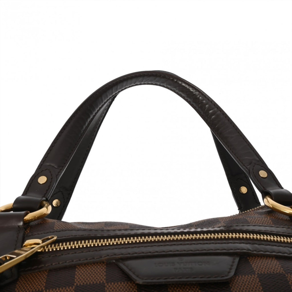 Louis Vuitton Brown Damier Canvas Handbag (Pre-Owned)