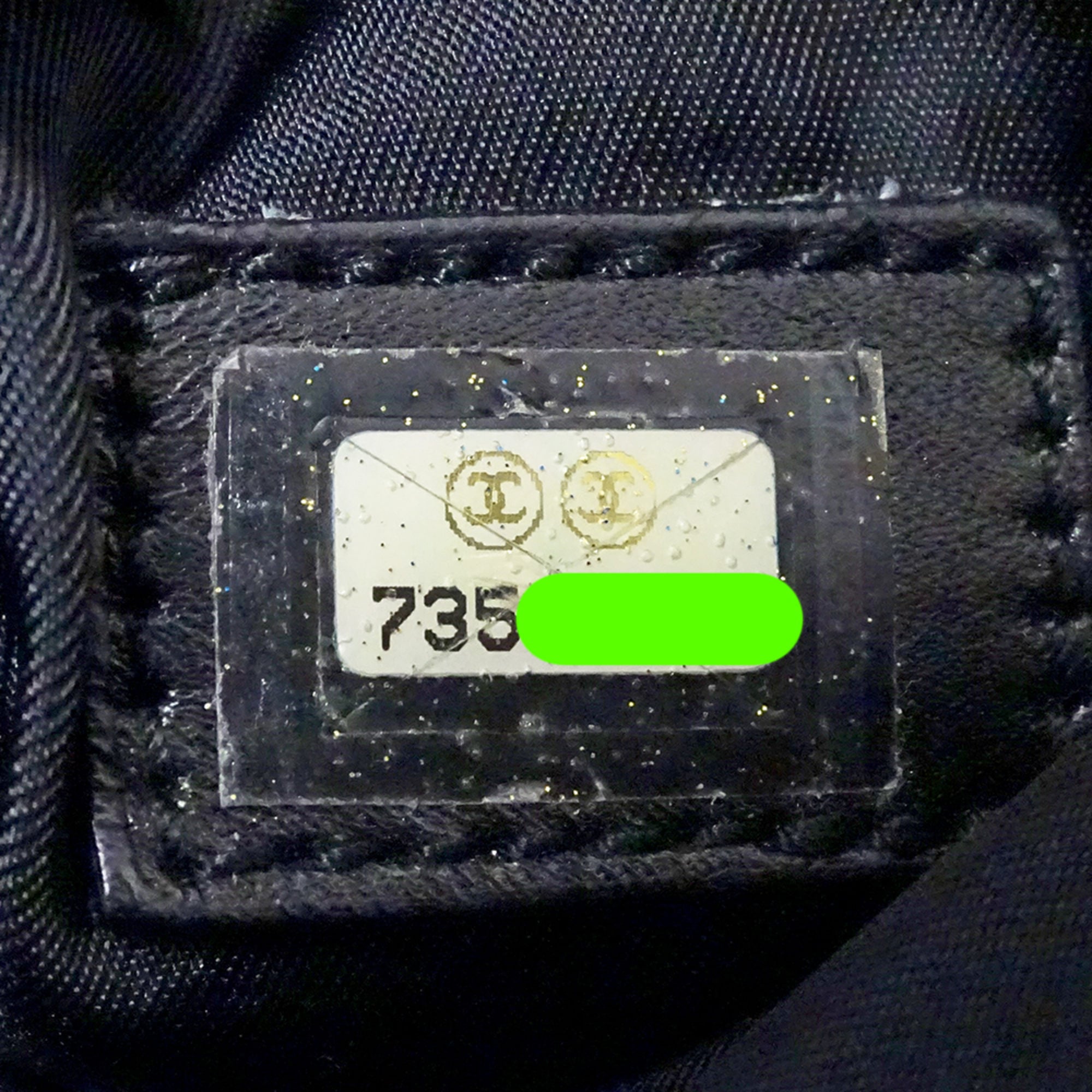 Chanel Black Nylon Shoulder Bag Tote Bag (Pre-Owned)