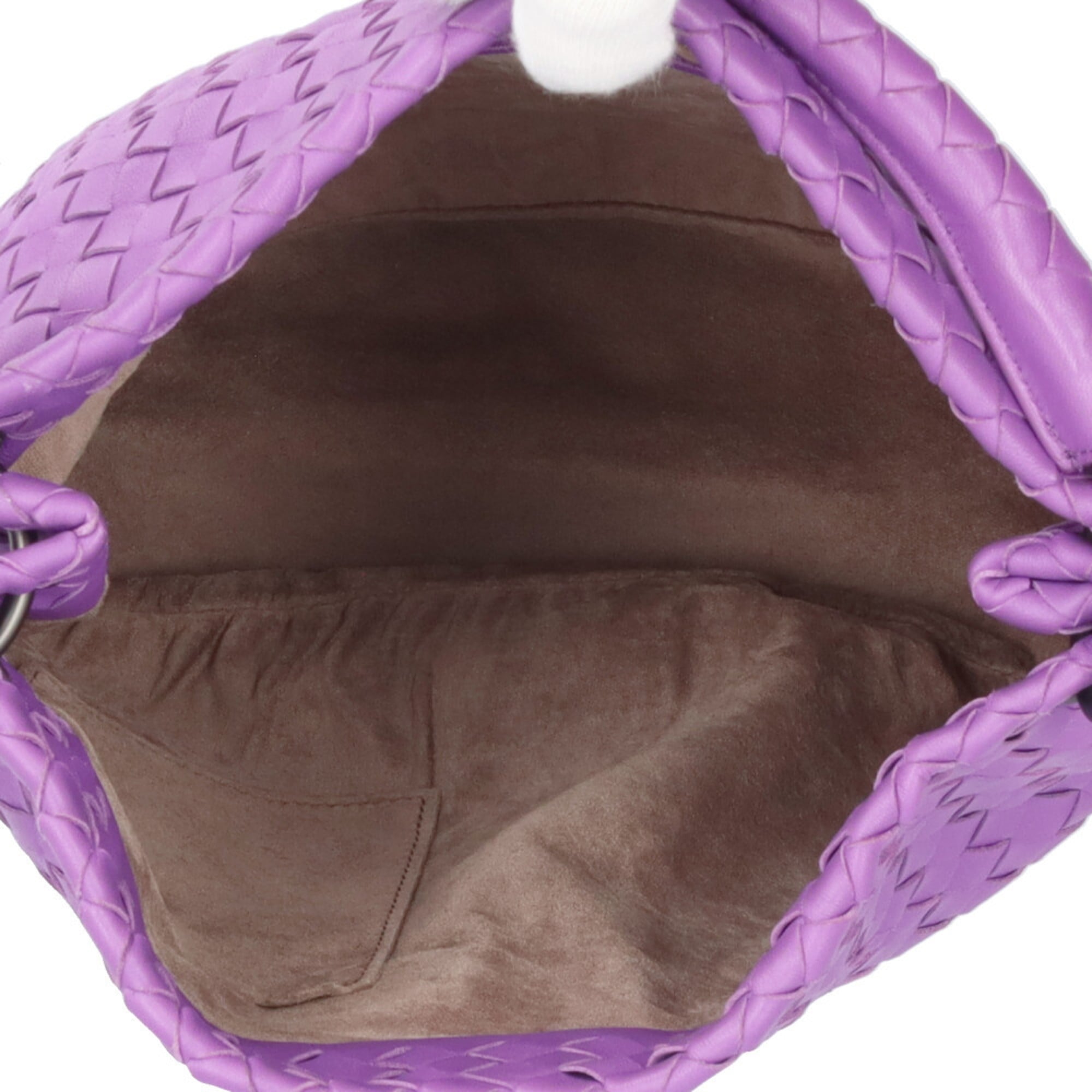 Bottega Veneta Intrecciato Purple Intrecciato Tote Bag (Pre-Owned)
