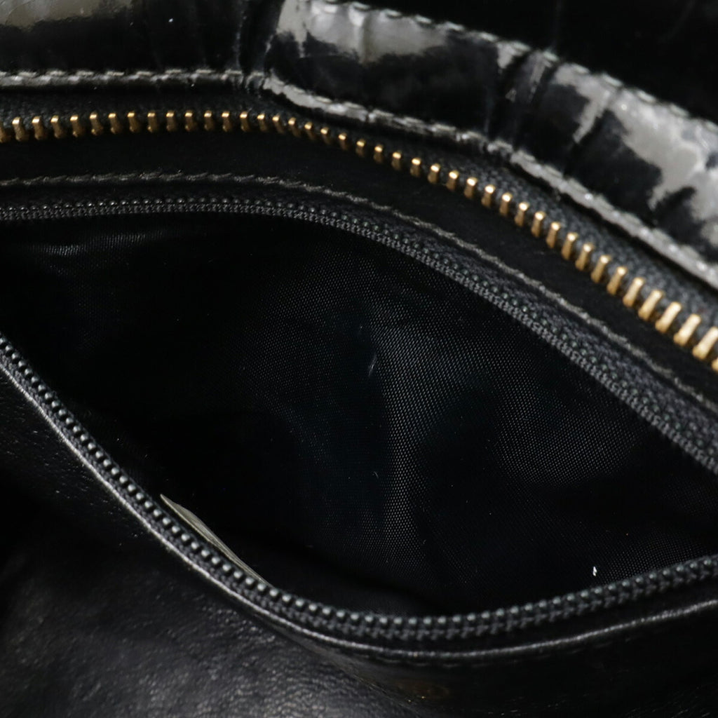 Chanel Black Leather Shoulder Bag (Pre-Owned)
