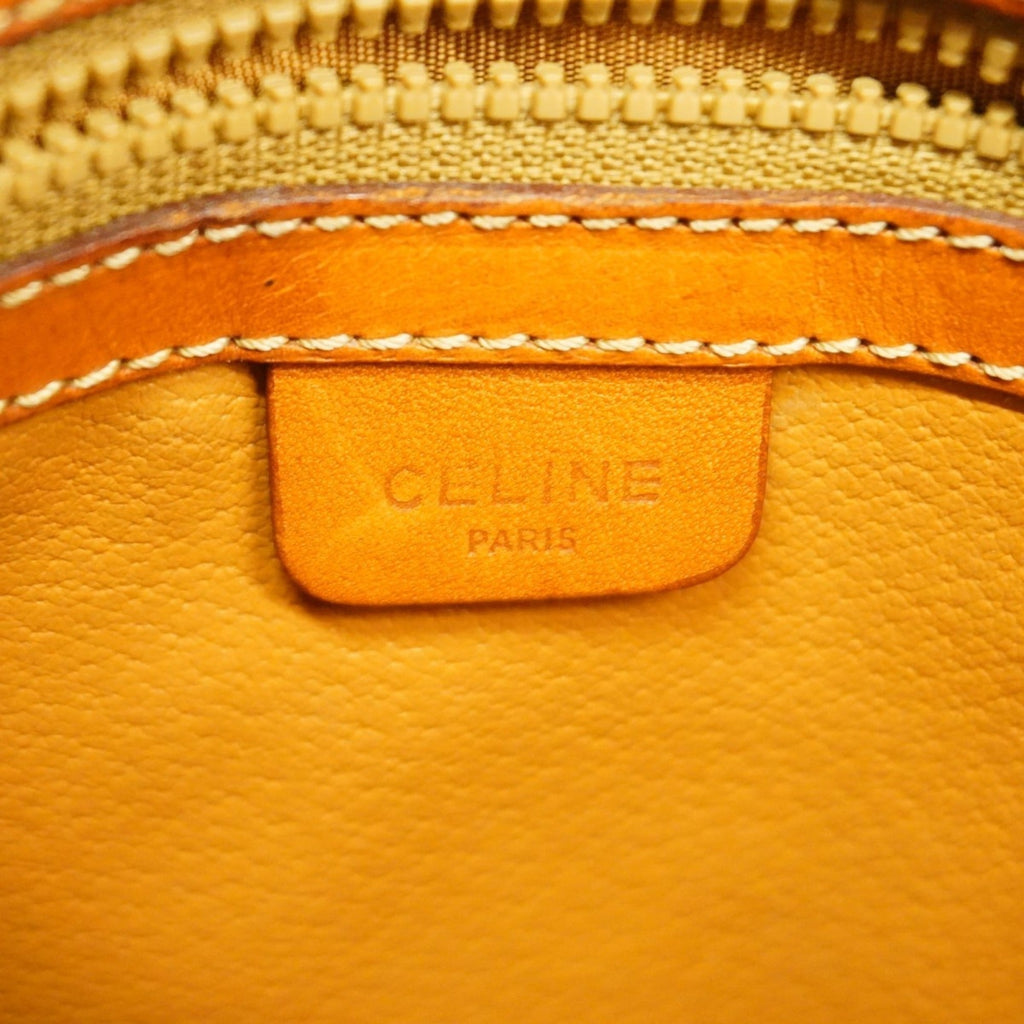 Celine Brown Pvc Shoulder Bag (Pre-Owned)