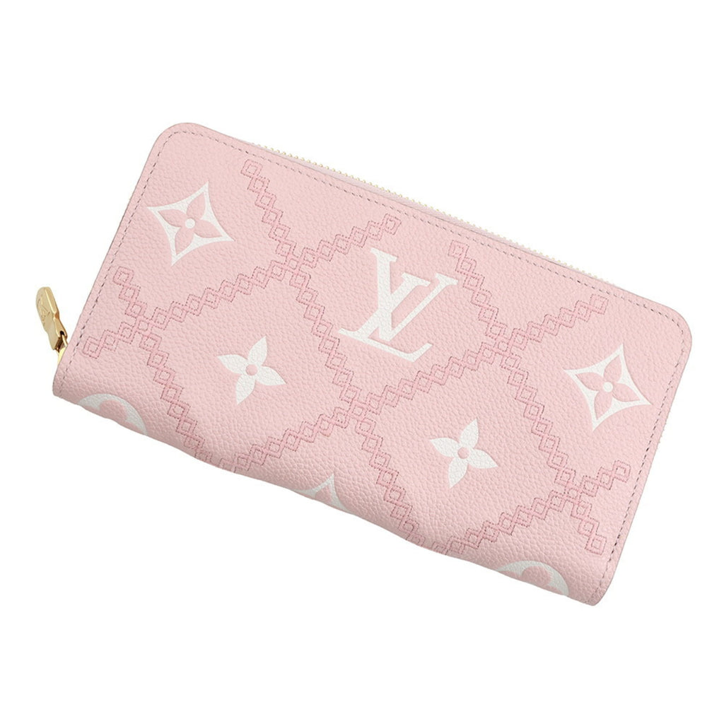 Louis Vuitton Monogram Empreinte Pink Monogram Empreinte Long Wallet (Bi-Fold) (Pre-Owned)