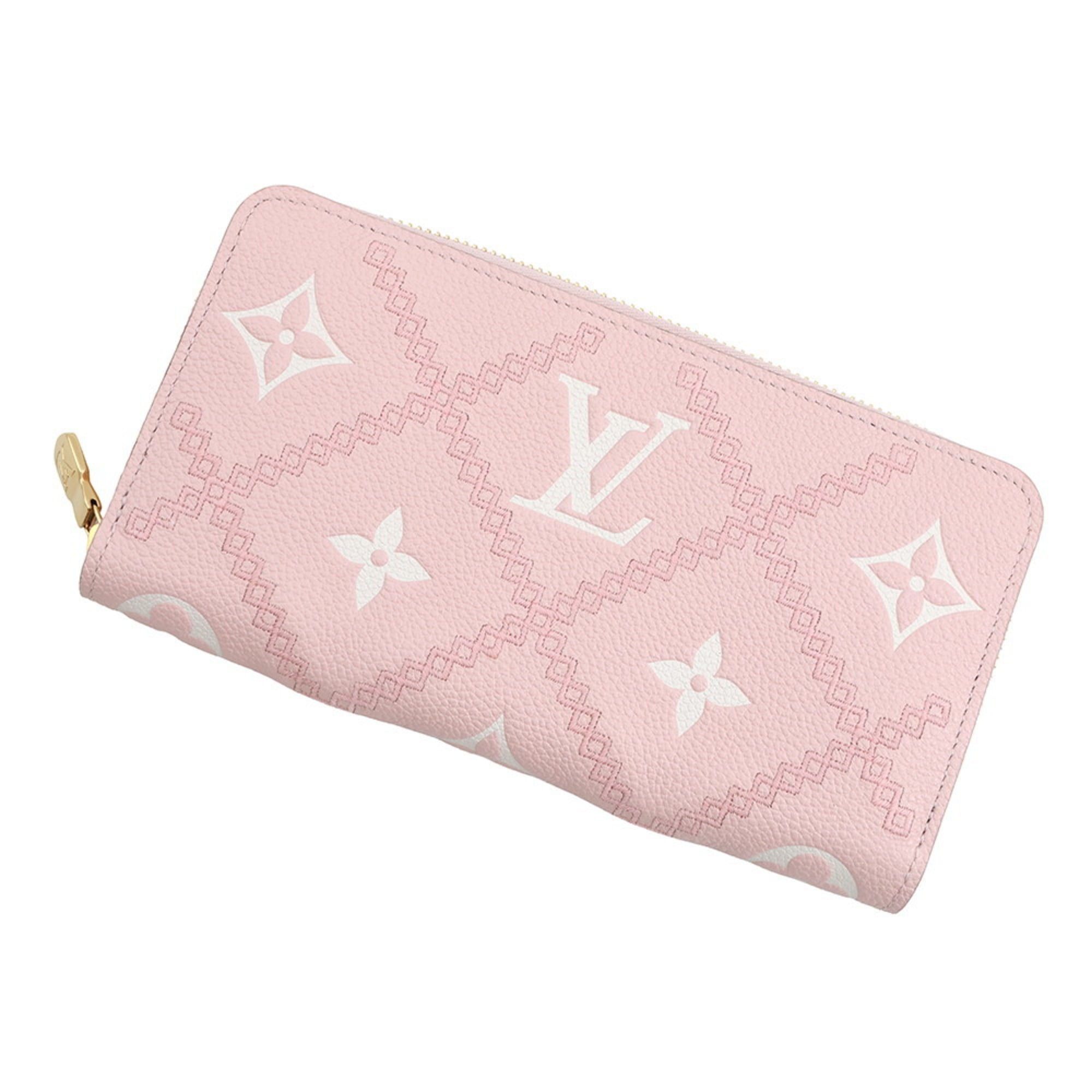 Louis Vuitton Monogram Empreinte Pink Monogram Empreinte Long Wallet (Bi-Fold) (Pre-Owned)