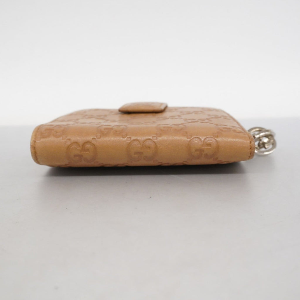 Gucci Brown Leather Wallet (Bi-Fold) (Pre-Owned)