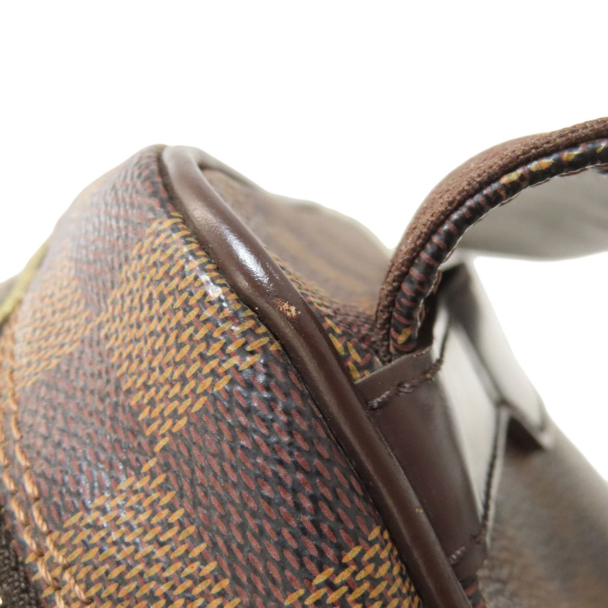 Louis Vuitton Damier Canvas Ebene Damier Canvas Shoulder Bag (Pre-Owned)