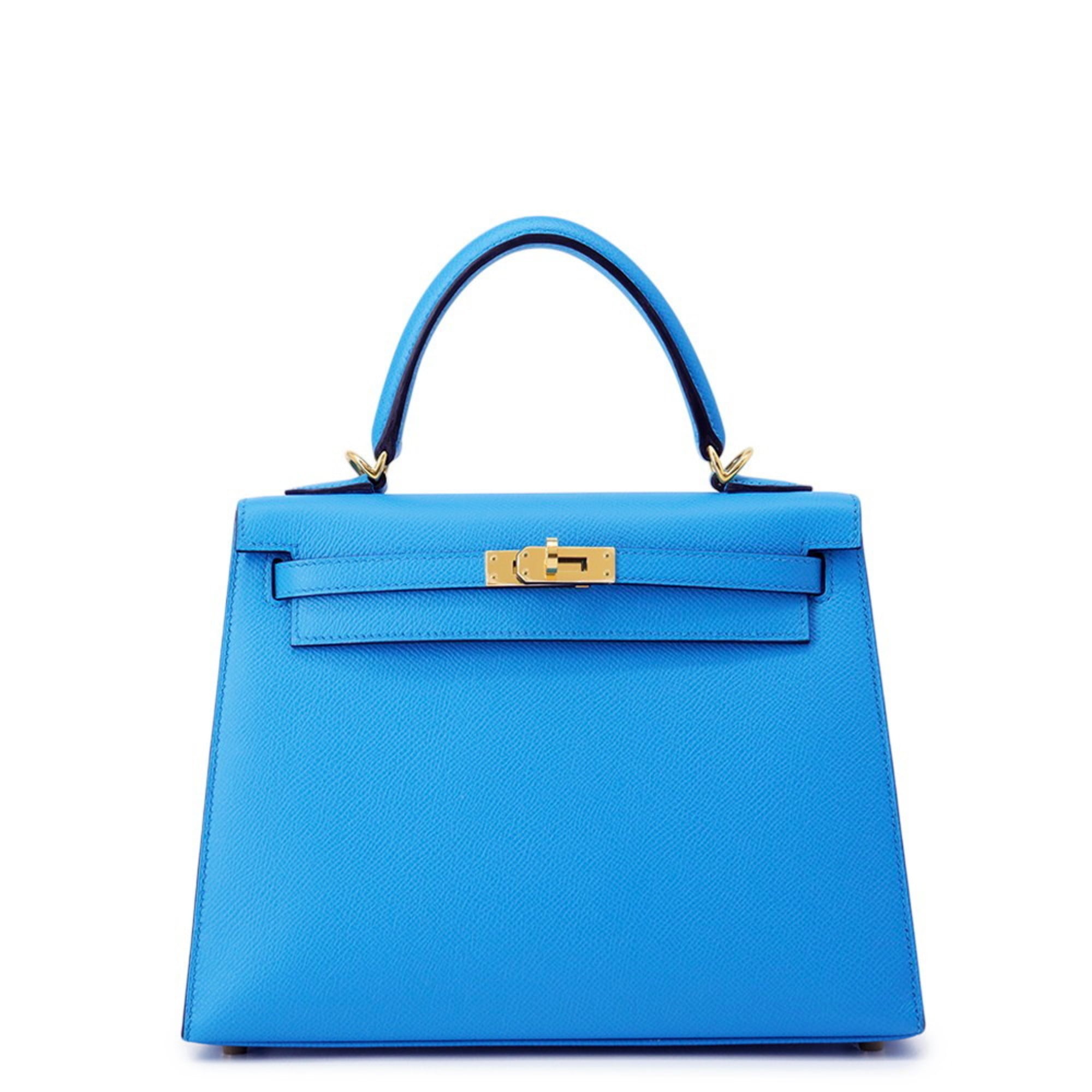 Hermes Kelly Gold Epsom Leather Handbag (Pre-Owned)