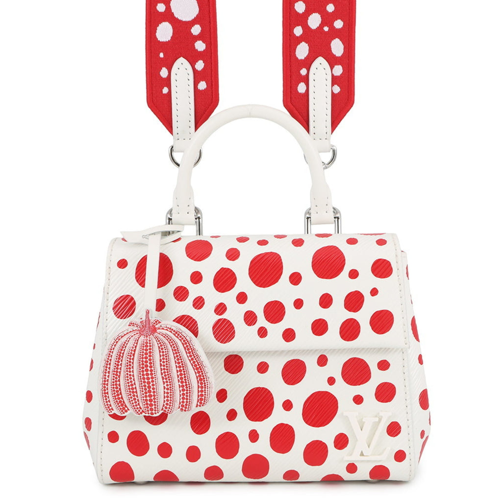 Louis Vuitton Blanc Rouge Epi Leather Handbag Shoulder Bag (Pre-Owned)