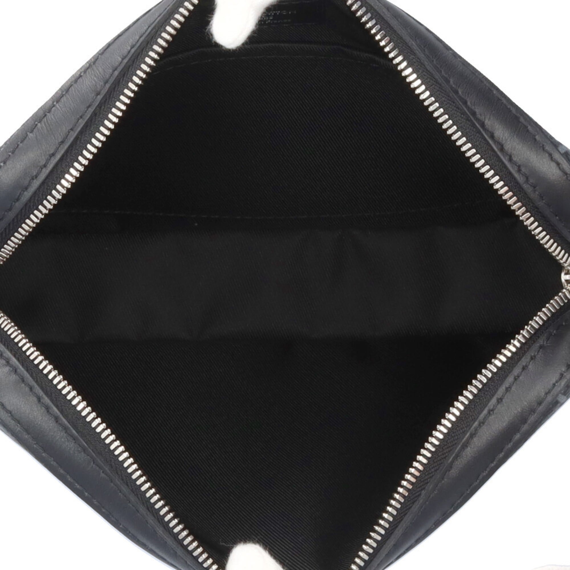 Louis Vuitton Black Gray Damier Graphite Shoulder Bag (Pre-Owned)