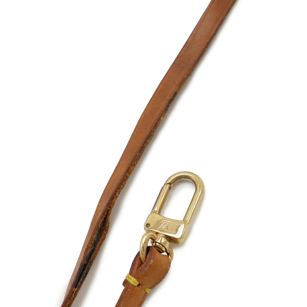 Louis Vuitton Brown Pvc Handbag Pochette Pouch (Pre-Owned)