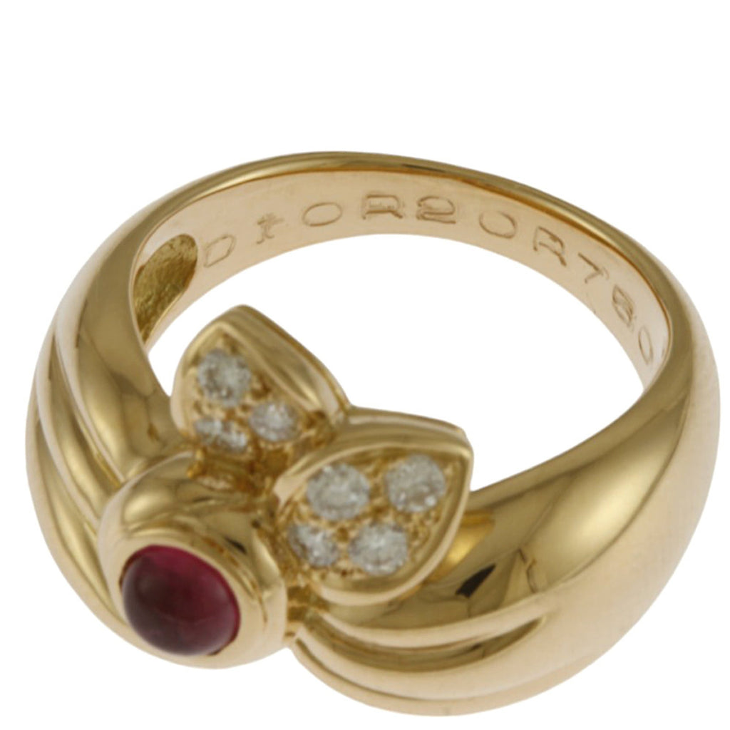 Christian Dior Yellow Gold Yellow Gold (18K) Band Ring (Pre-Owned)