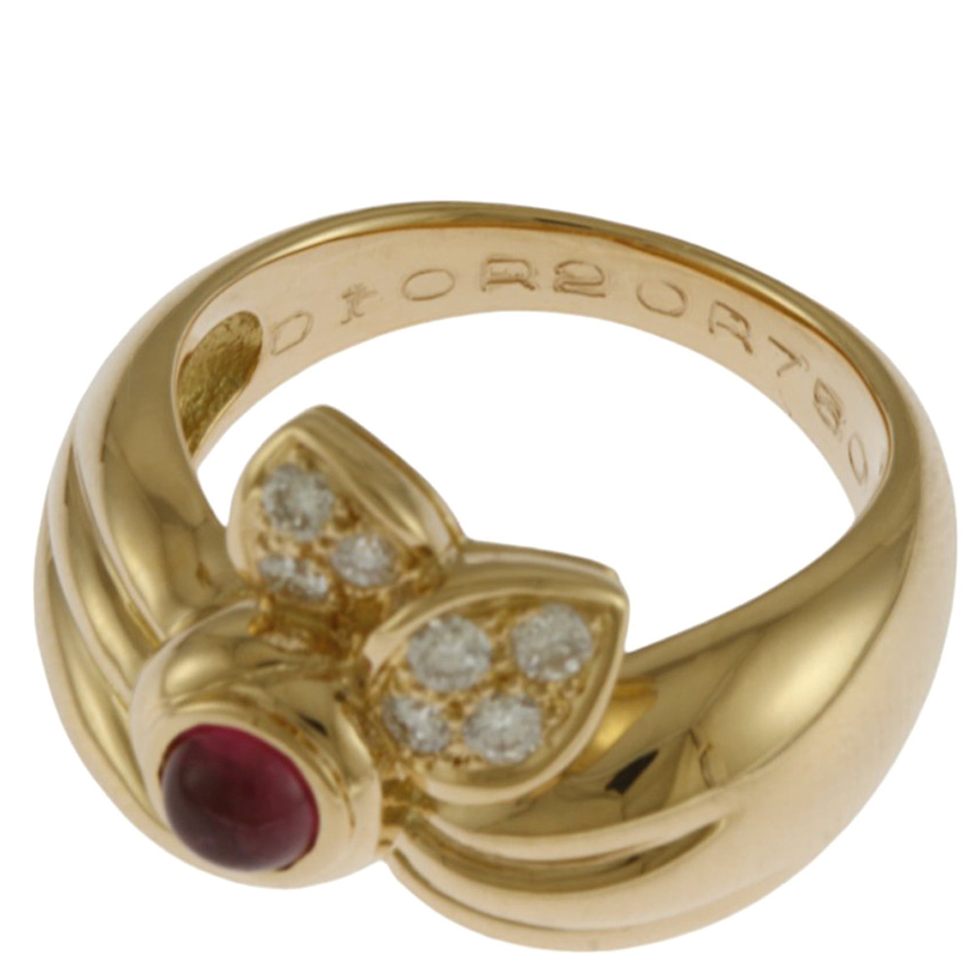 Christian Dior Yellow Gold Yellow Gold (18K) Band Ring (Pre-Owned)