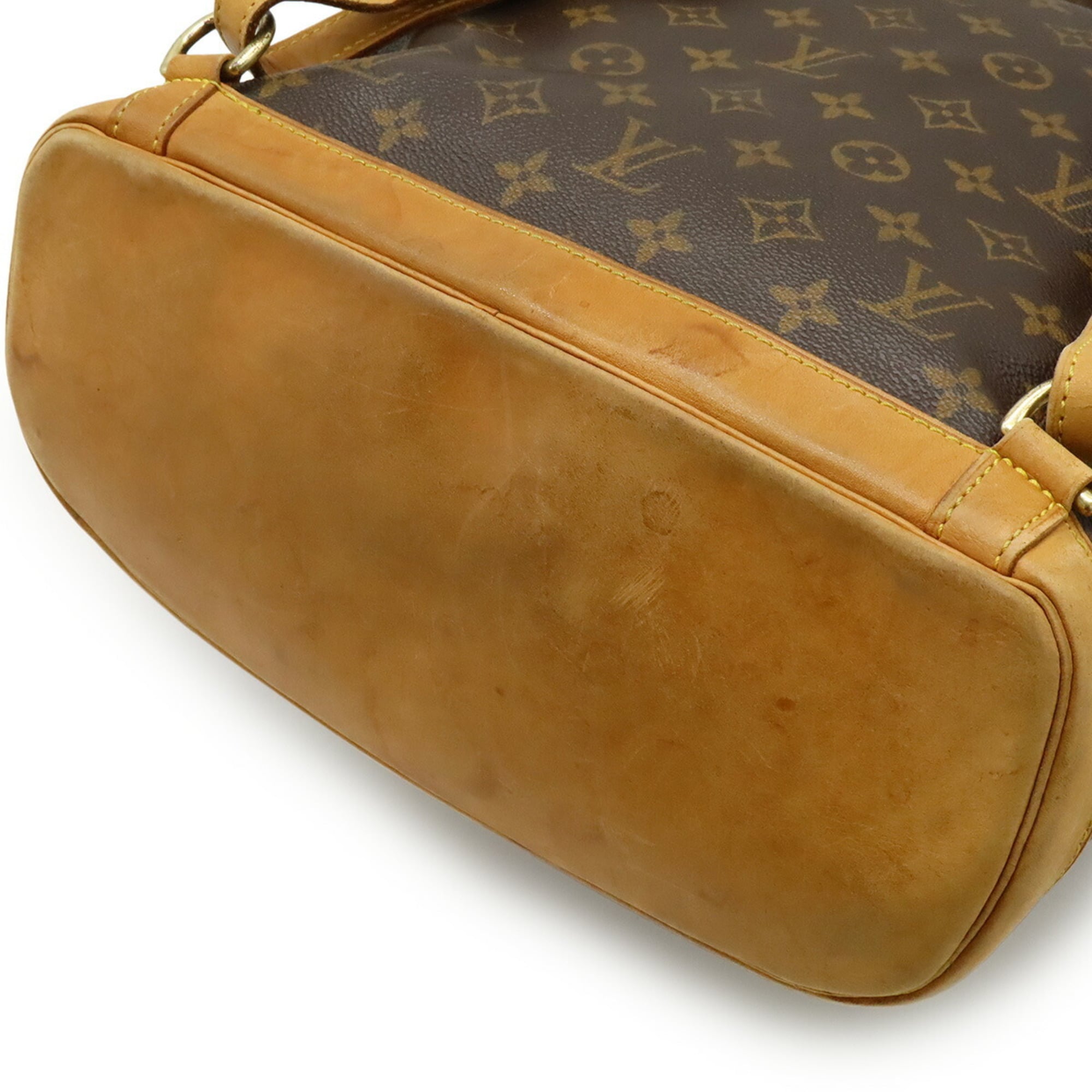Louis Vuitton Monogram Brown Monogram Backpack Shoulder Bag (Pre-Owned)