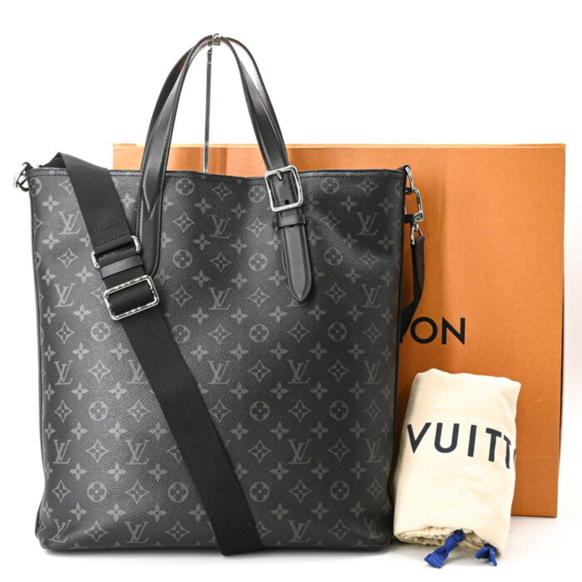 Louis Vuitton Black Monogram Eclipse Monogram Eclipse Handbag (Pre-Owned)