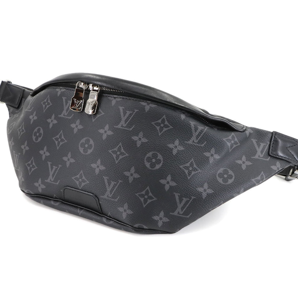 Louis Vuitton Black Gray Monogram Eclipse Monogram Eclipse Fanny Pack Sling Bag (Pre-Owned)