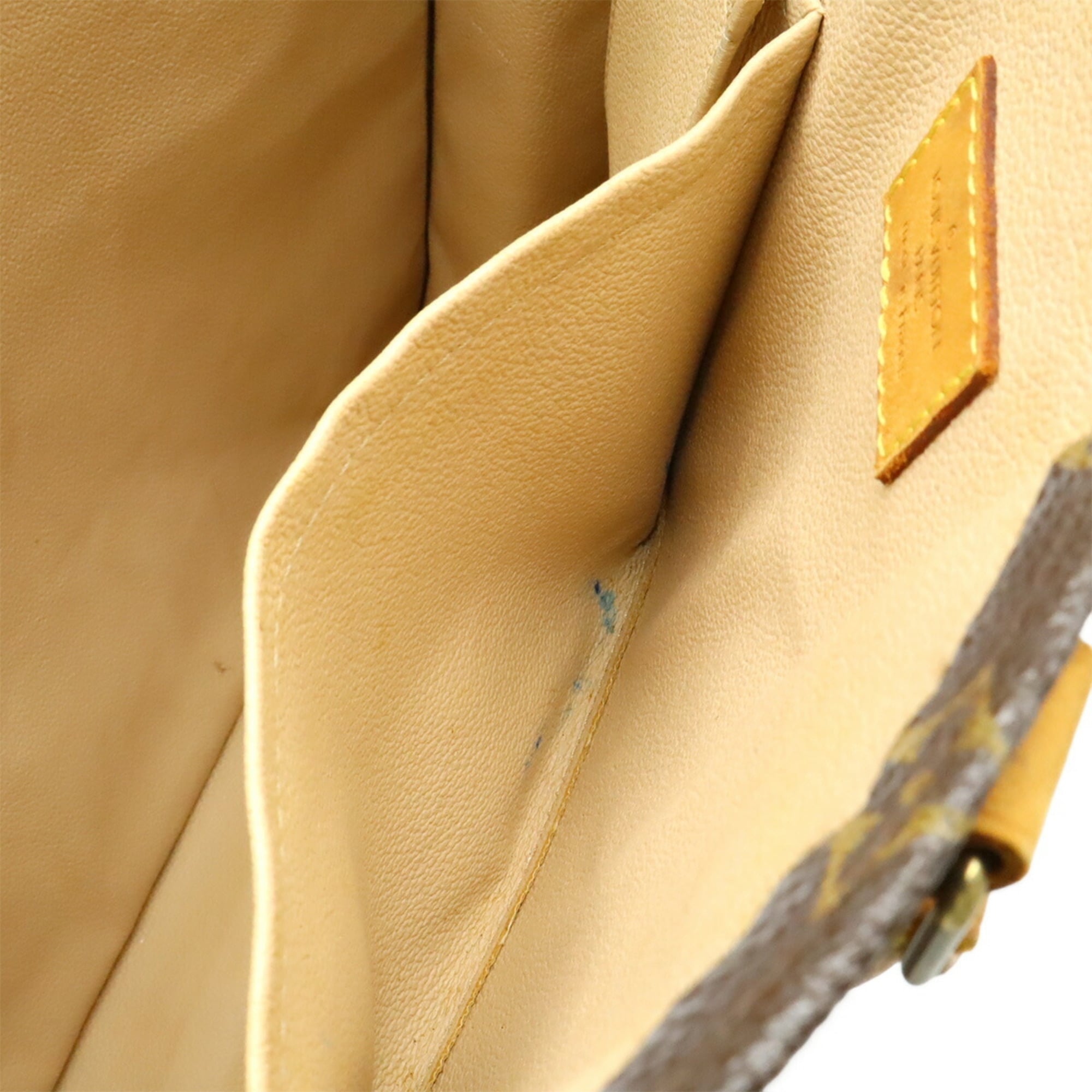 Louis Vuitton Brown Pvc Handbag Tote Bag (Pre-Owned)