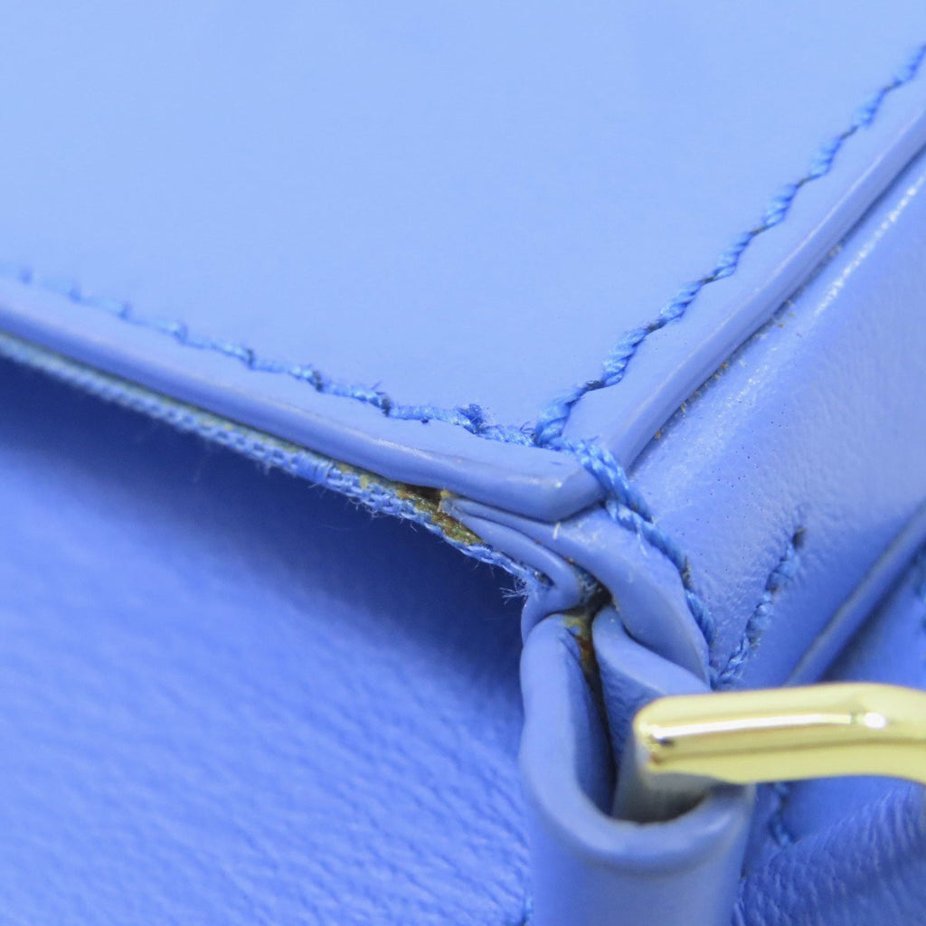 Tory Burch Blue Leather Shoulder Bag (Pre-Owned)