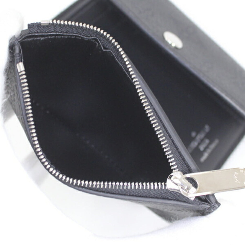 Louis Vuitton Black Mahina Leather Wallet (Tri-Fold) (Pre-Owned)