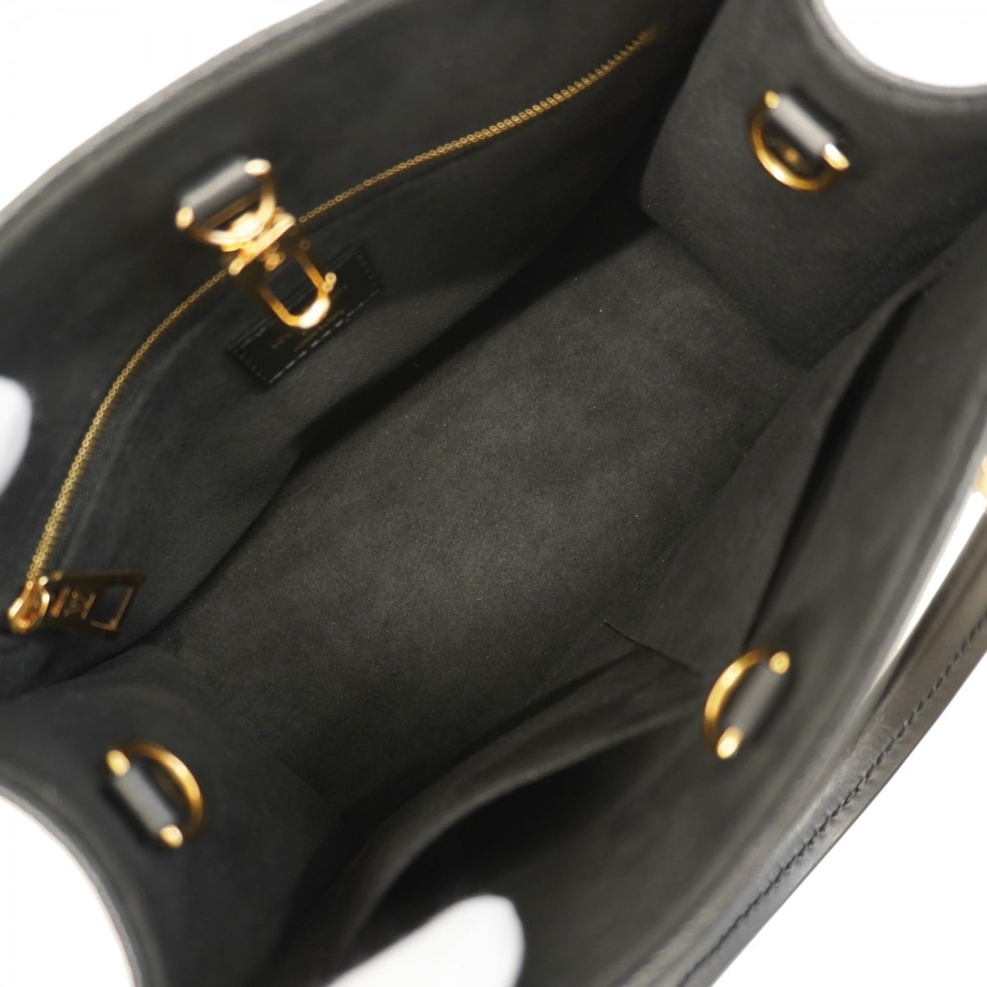 Louis Vuitton Noir Handbag (Pre-Owned)