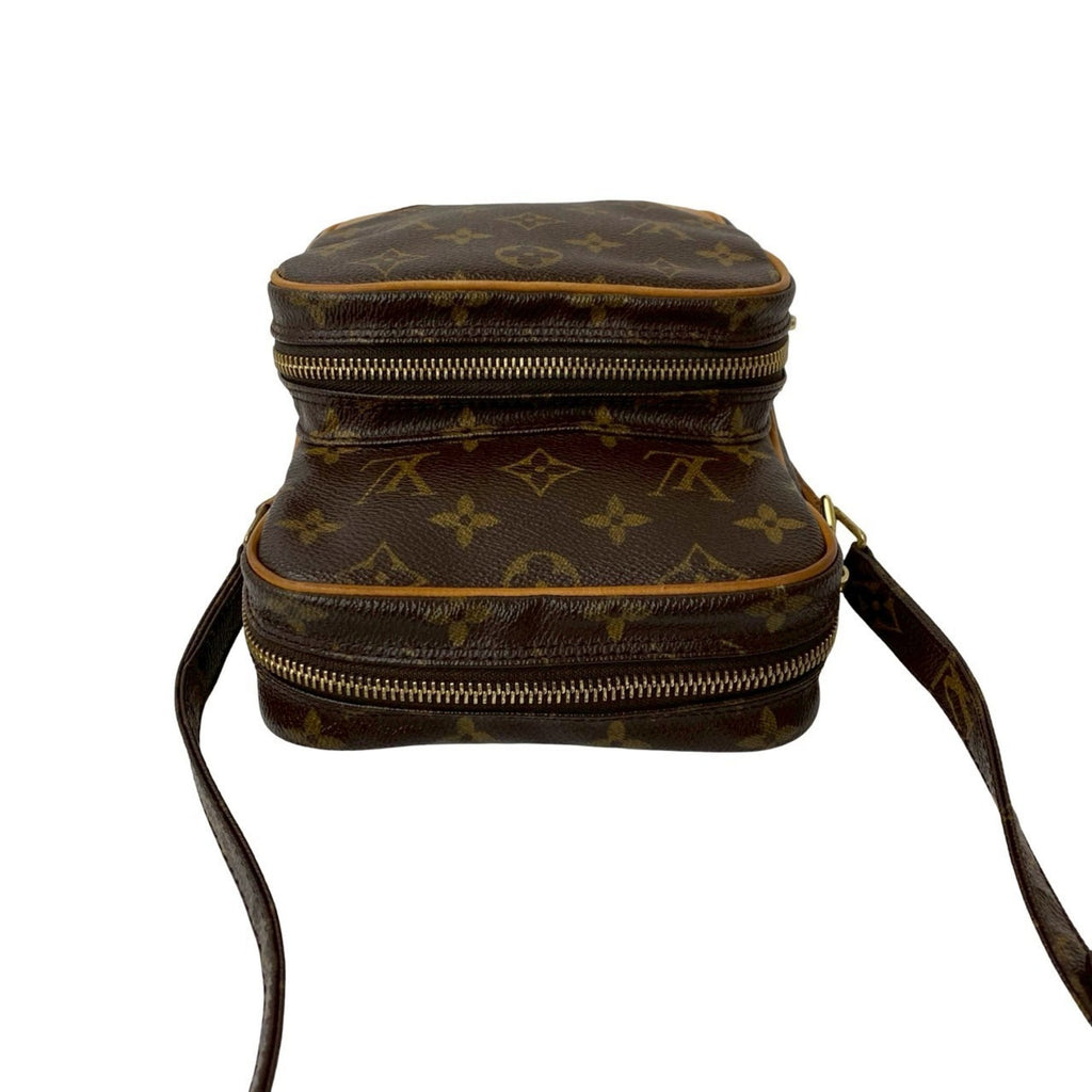 Louis Vuitton Brown Leather Pvc Pochette Shoulder Bag (Pre-Owned)