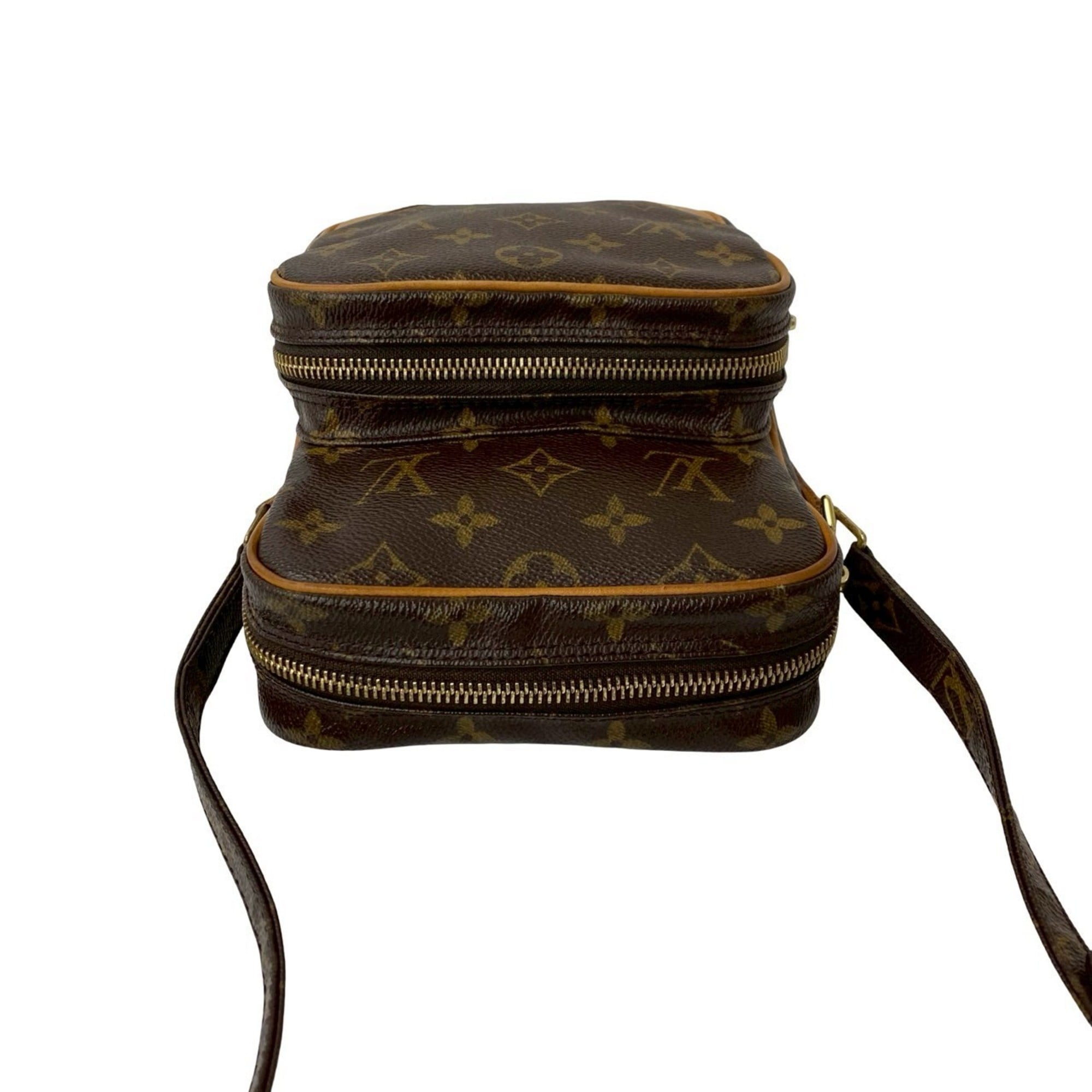 Louis Vuitton Brown Leather Pvc Pochette Shoulder Bag (Pre-Owned)