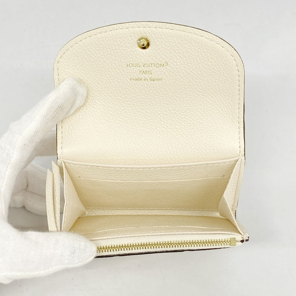 Louis Vuitton Cream Coin Purse/Coin Case (Pre-Owned)