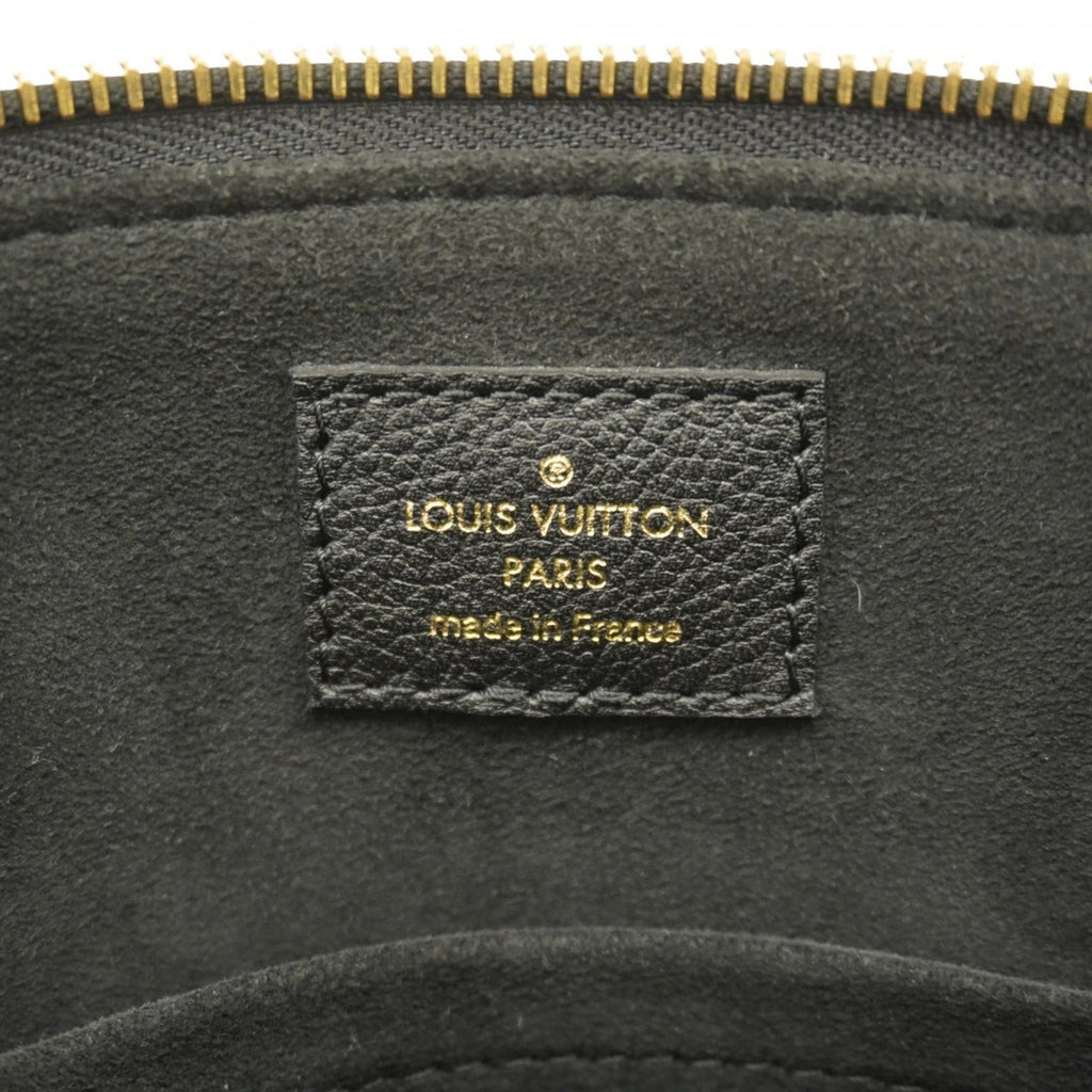 Louis Vuitton Beige Black Handbag (Pre-Owned)