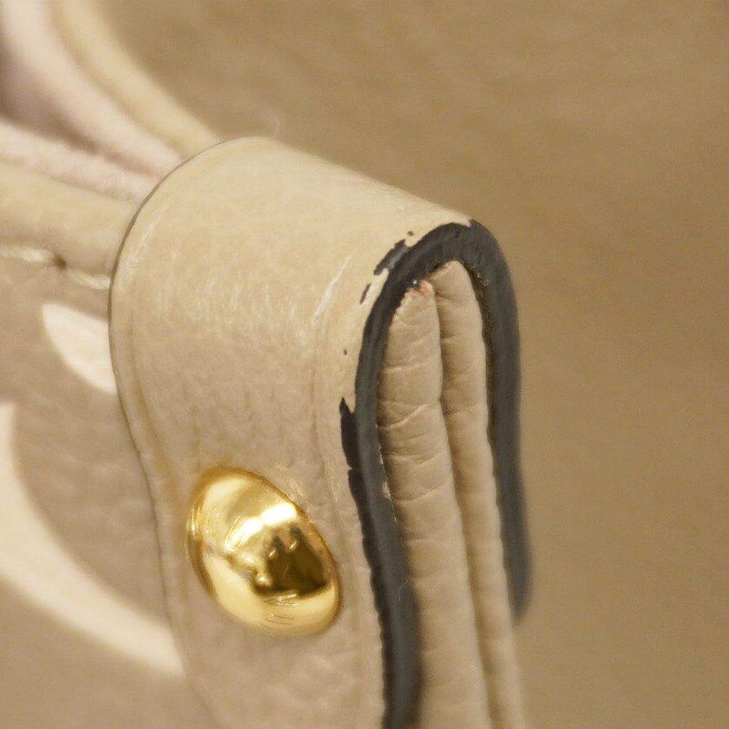 Louis Vuitton Cream Tourterelle Handbag (Pre-Owned)
