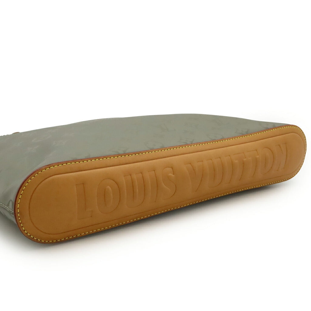 Louis Vuitton Gray Canvas Clutch Bag (Pre-Owned)